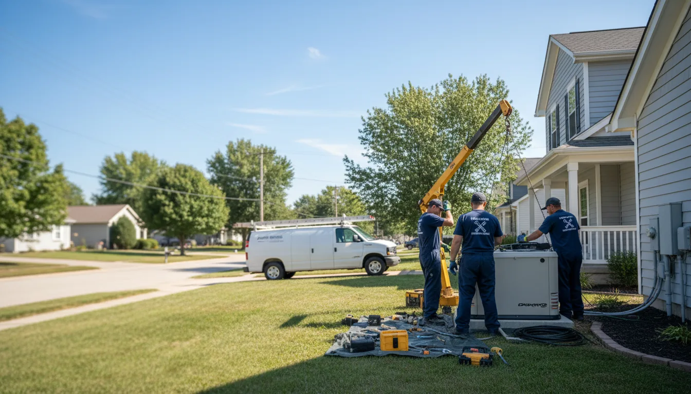 Generator Installation in Danevang, TX near me